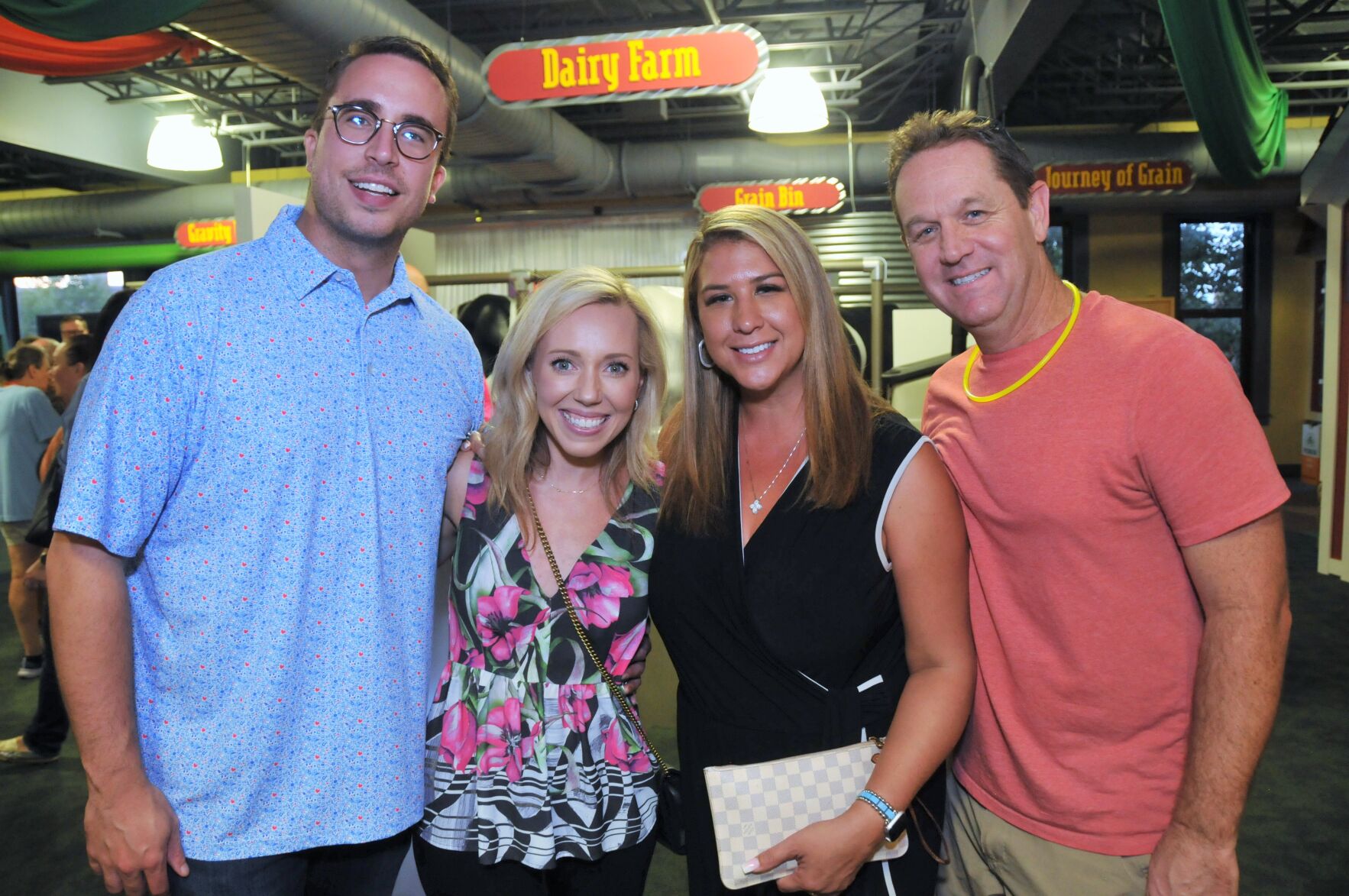 Marshall and Brittany Wade, Kirsten and Keith Evans